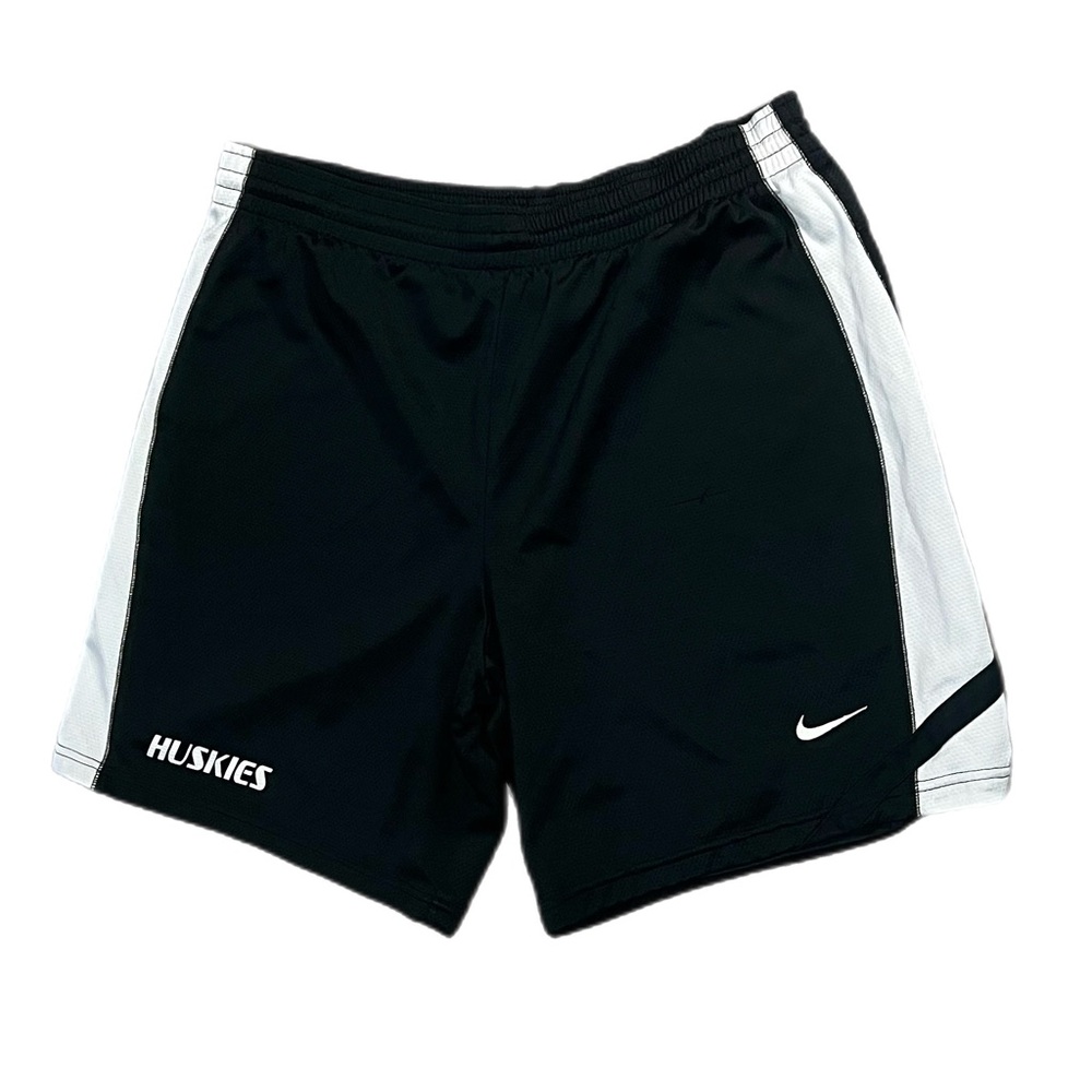 Used Nike Washington Huskies Black And White Shorts Size Large